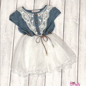 Denim & Tulle Dress